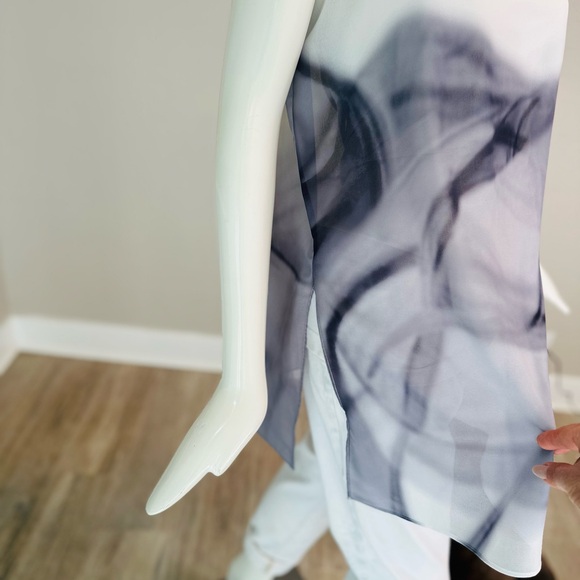 Marla Wynne Chiffon Tank Tunic - Picture 3 of 4